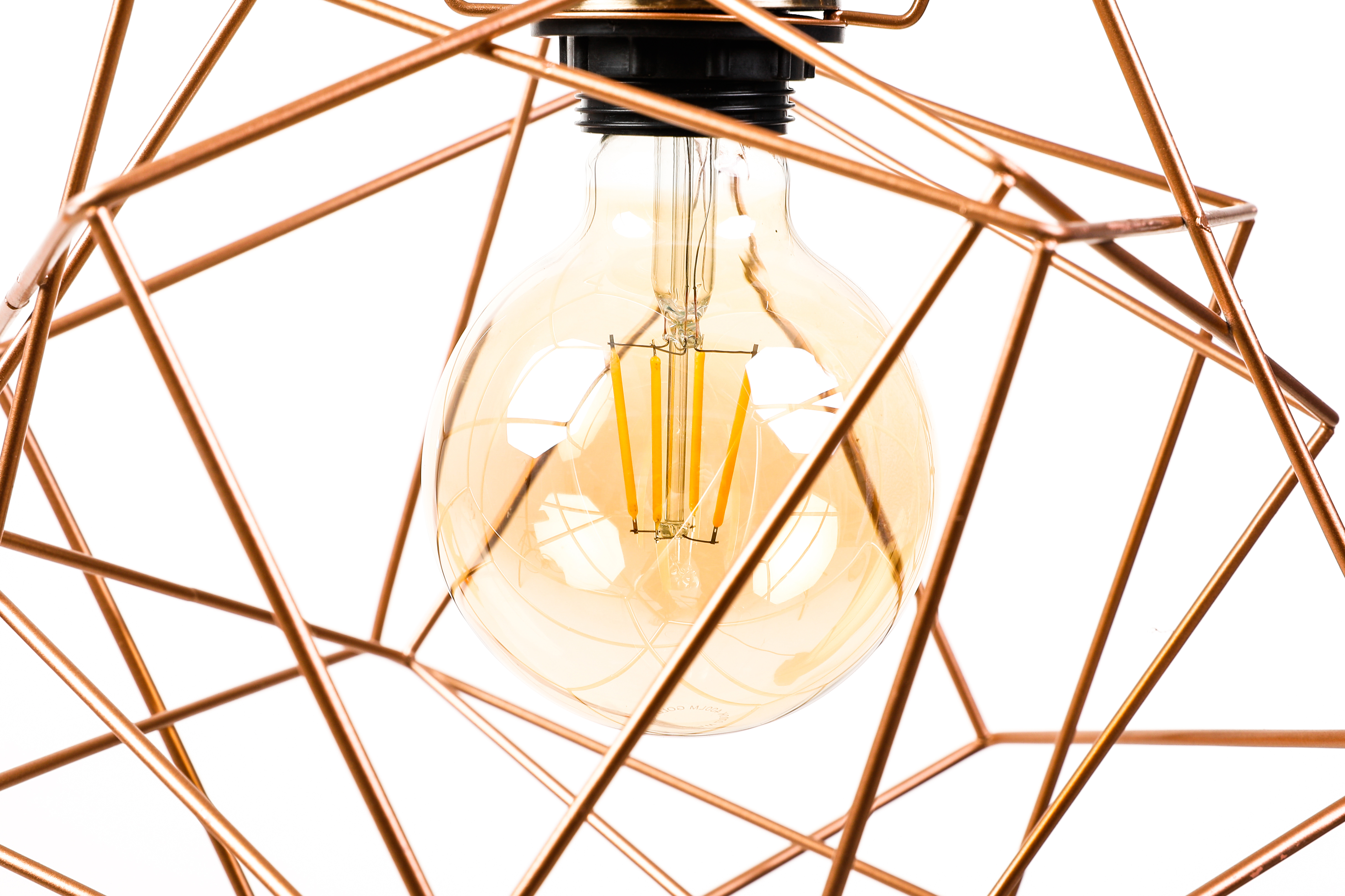 Geometric Iron Pendant Light Shade