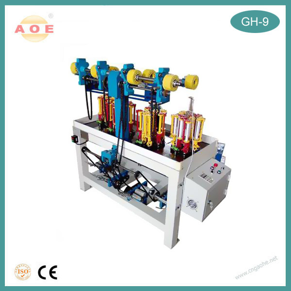 The latest launch 9 Spindle High Speed Lace Braiding Machine - Image 3