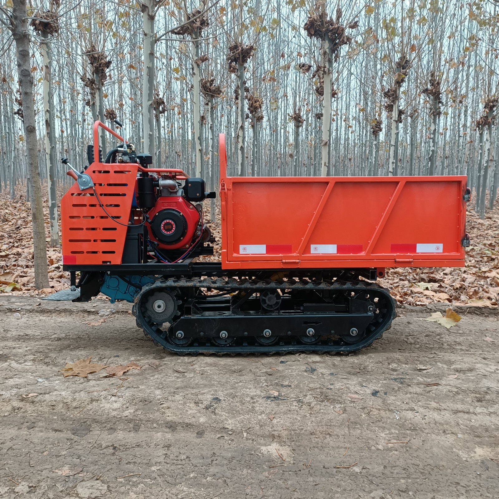 Electric Crawler Transporter with 1-Ton Capacity