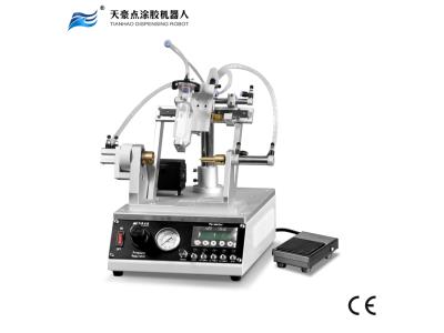 Automated Thread Coating Machine with Syringe Dispenser