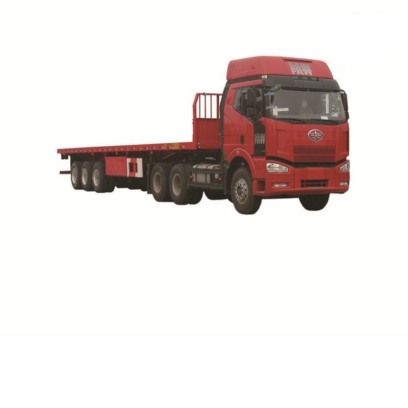 Three Axle 40ft Container Flatbed Semi Trailer - Image 3