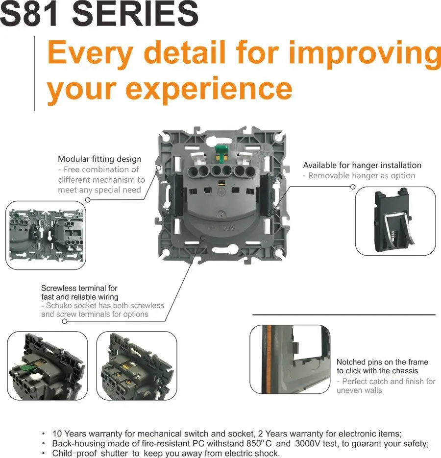 Installation and safety features diagram