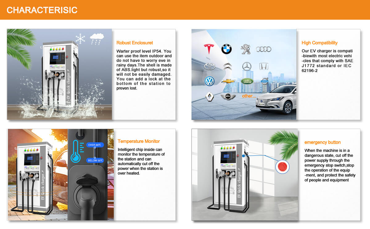Safety features and component details