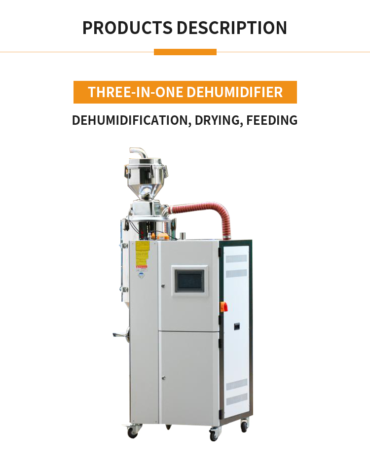 Three-in-one dehumidifying dryer unit