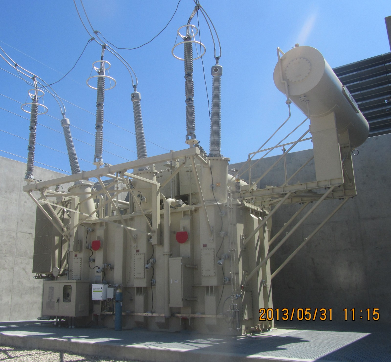 Three-Phase Generator Step-Up Transformer