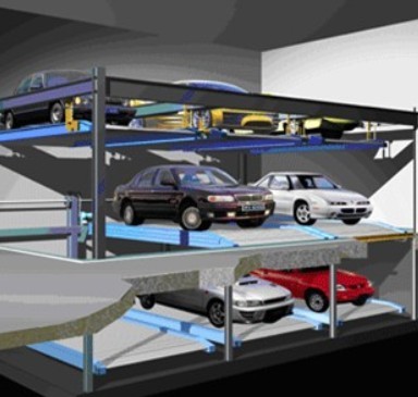 Automated Multi-Tier Vehicle Stacking System