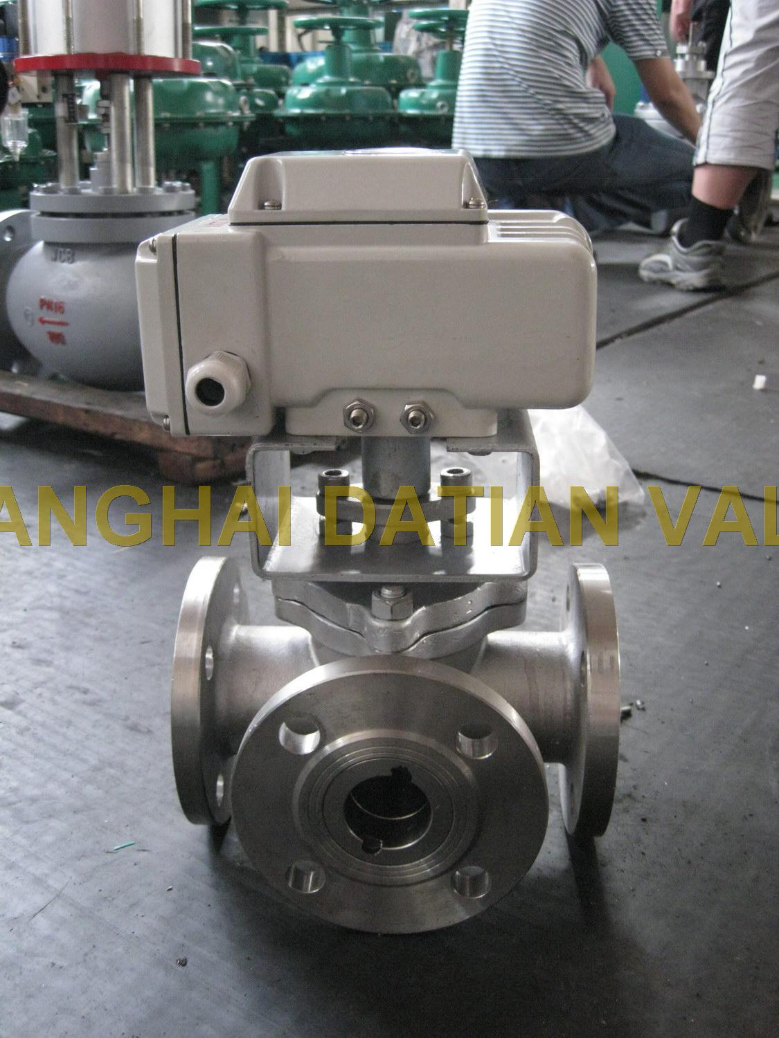 Three-Way Ball Valve