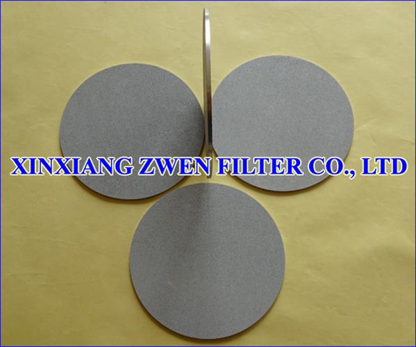 Porous Titanium Frit Filter