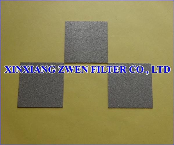 Porous Titanium Filter Sheet