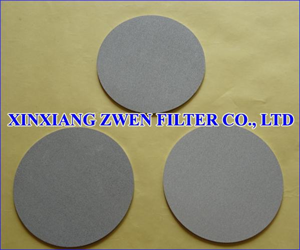 Sintered Titanium Powder Filter Disc