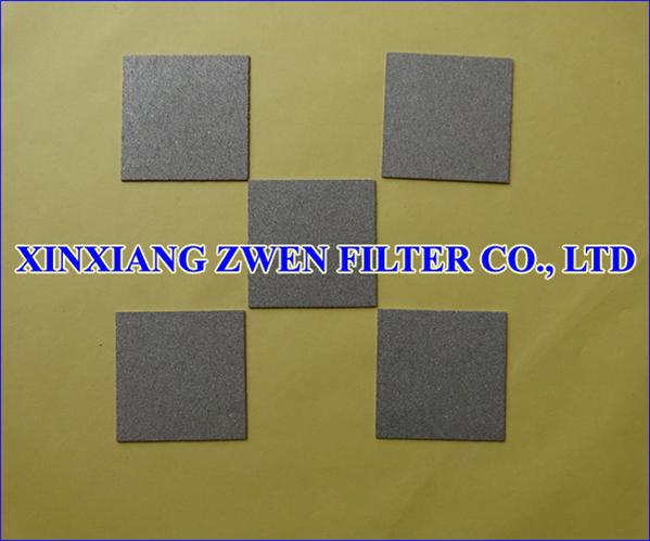 Sintered Titanium Powder Filter Plate
