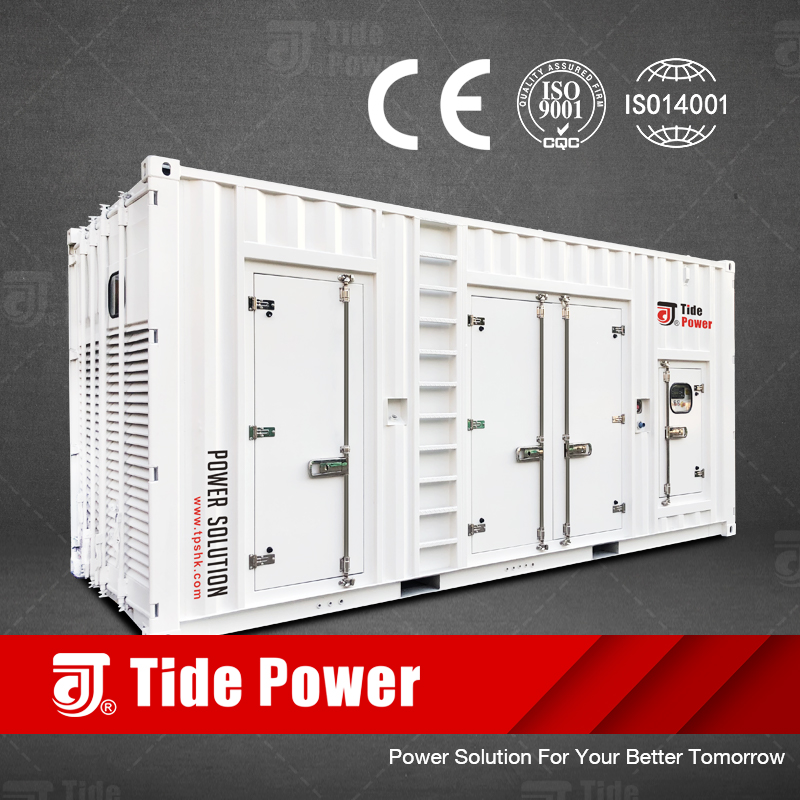 Tide Power Diesel Generator Rental Containerized Generator Canopy/Slient Type Rnage From 5kVA to 3900kVA Cummins Perkins Mitsubishi Doosan Deutz Baudouin Mtu Leroy Somer Stamford. - Image 3