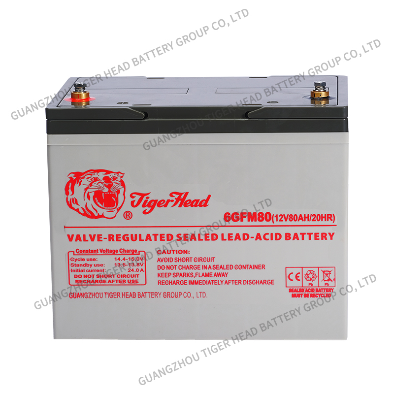 Tiger Head Brand 6GFM80 12V 80AH Valve-Regulated Lead Acid Battery - Image 2