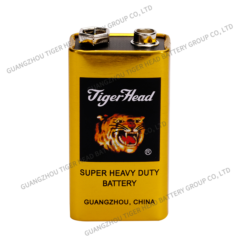 TIGER HEAD BRAND SUPER HEAVY DUTY BATTERY  6F22 9V SIZE - Image 2