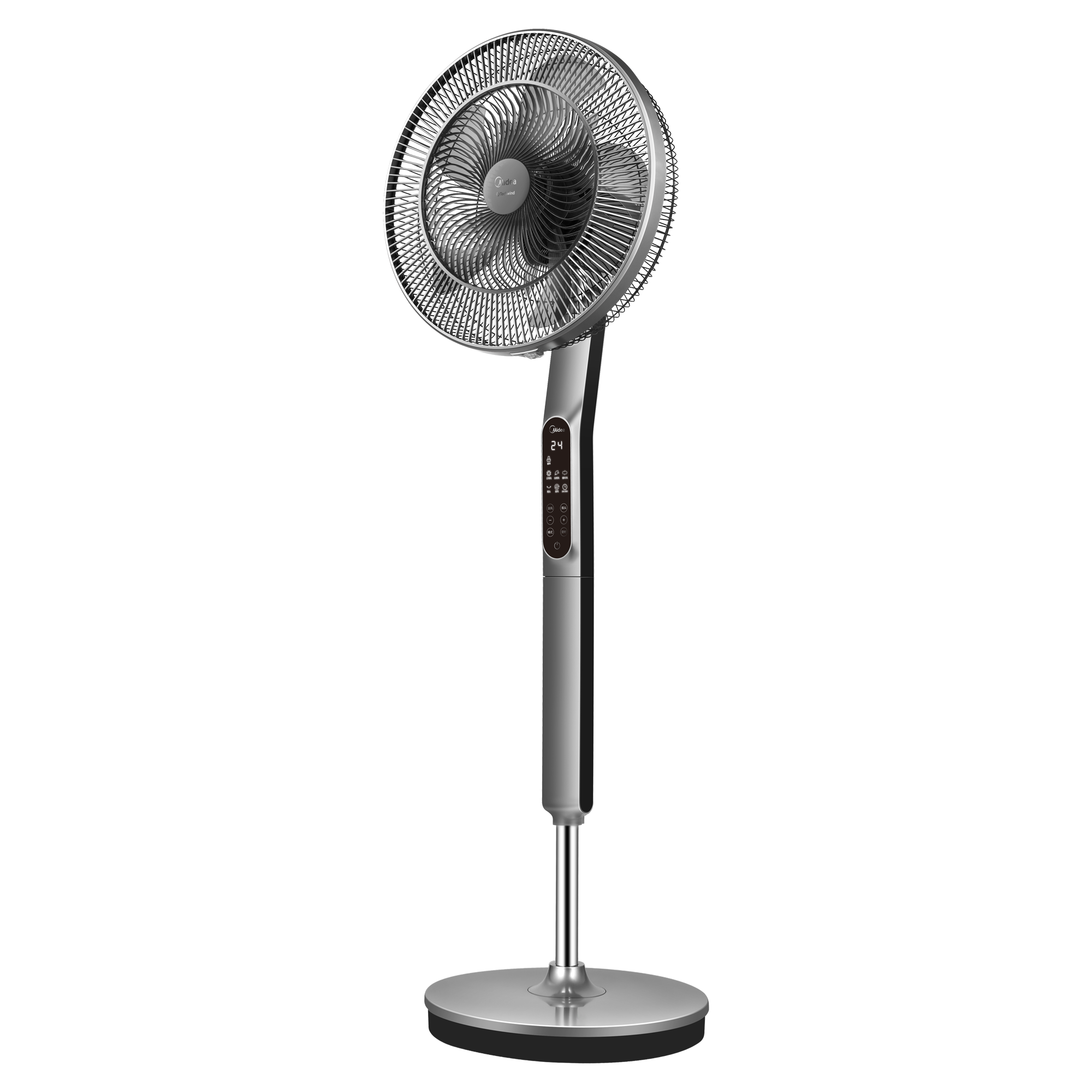 tilting angle adjustable standing pedestal electric fan - Image 2