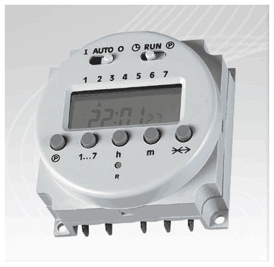 Digital Timer and Counter with Panel Mount