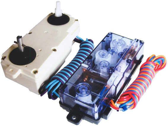 Electromechanical Timer and Counter with Synchronous Motor