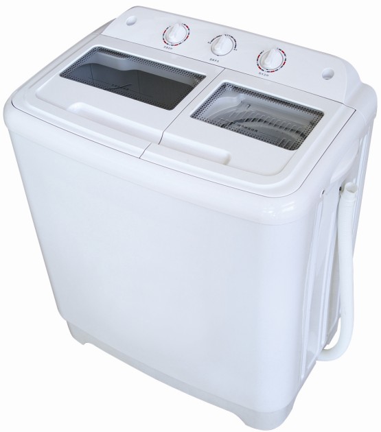 Portable Twin Tub Washing Machine with Timer