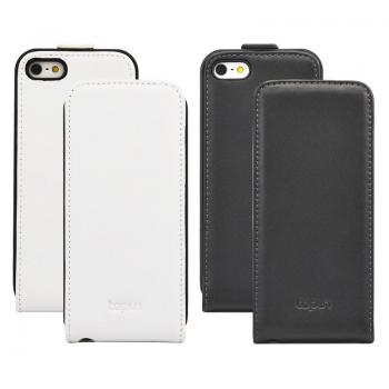 Leather Flip Phone Case with Magnetic Closure