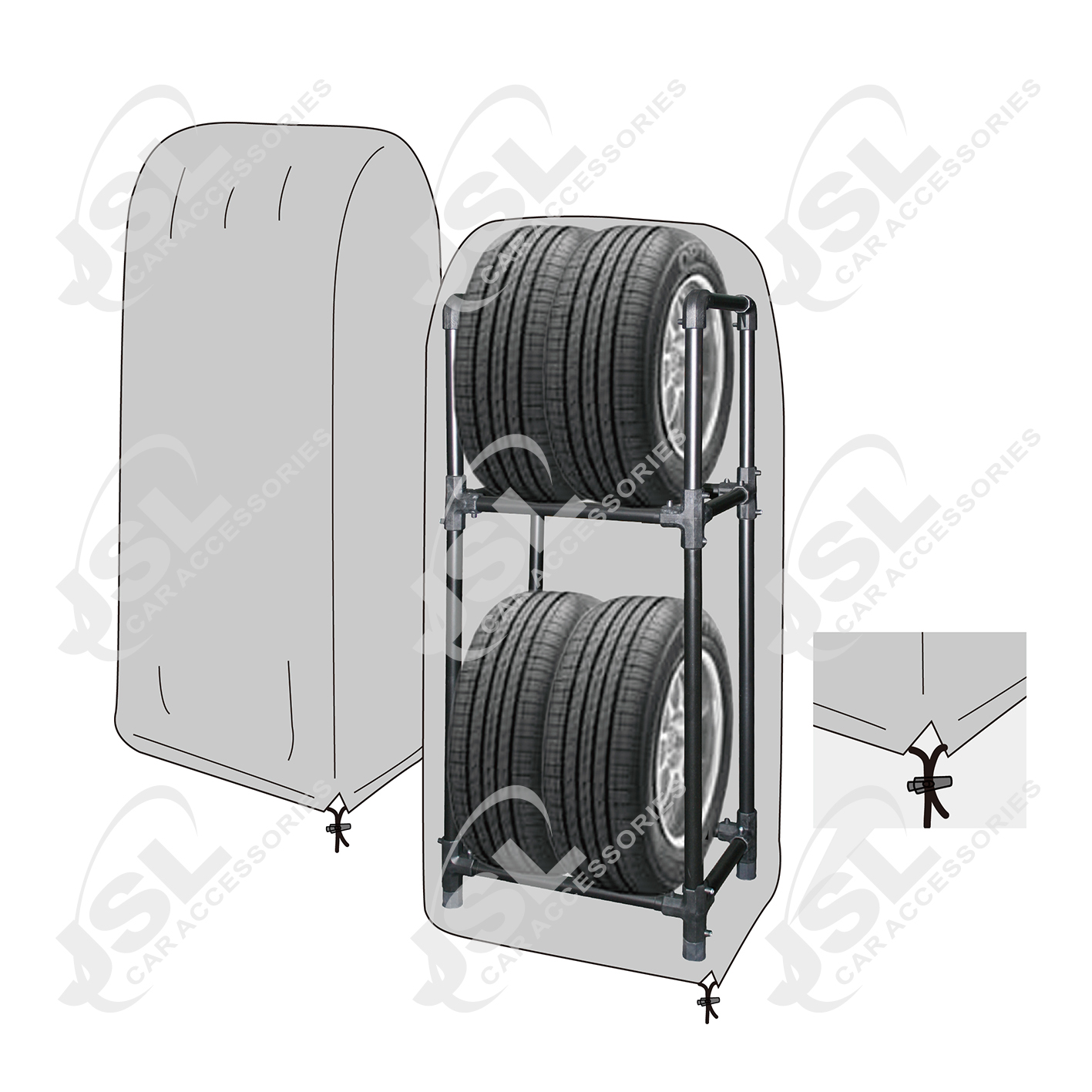 Tire Rack Cover - Image 2