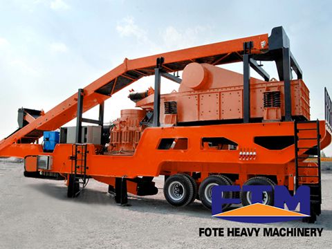 Tire Type Cone Crusher Mobile Screening Station - Image 3