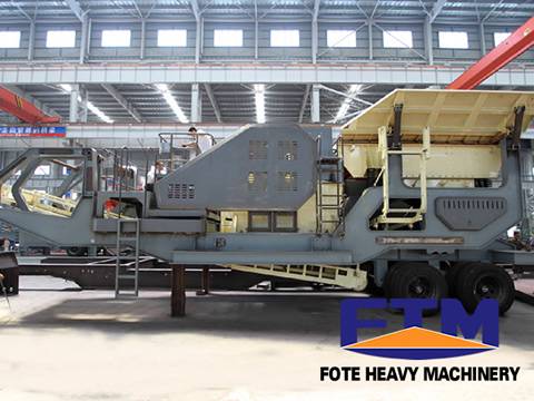 Mobile Impact Crushing and Screening Station
