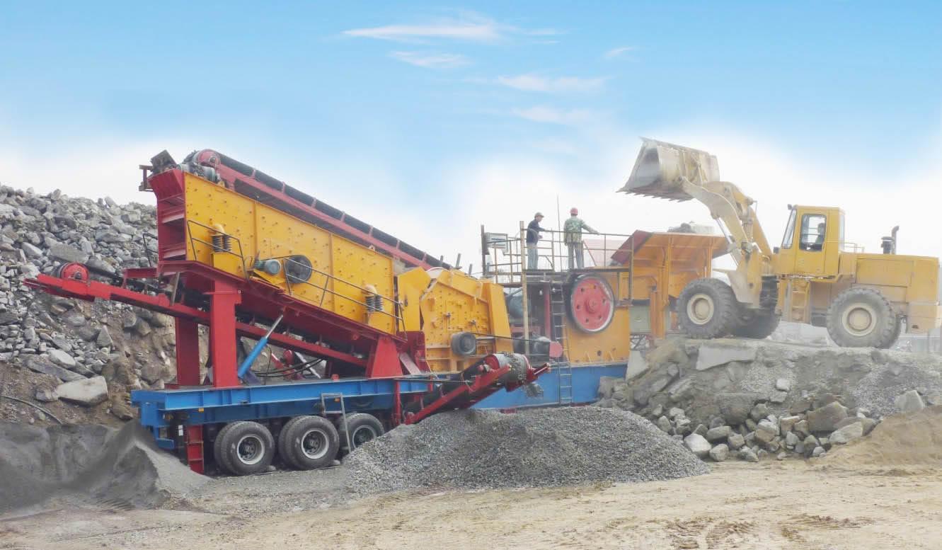 Mobile Jaw Crusher Plant