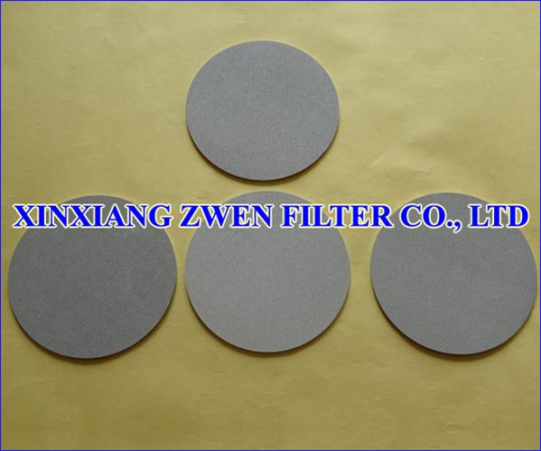 Titanium Porous Filter Disc for Separation