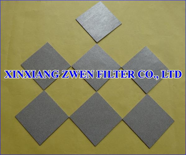 Porous Titanium Filter Plate