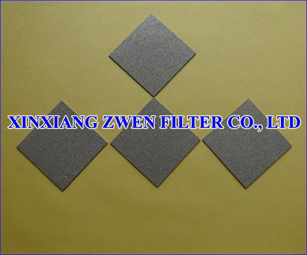 Porous Titanium Filter Sheet for Chemical Processing