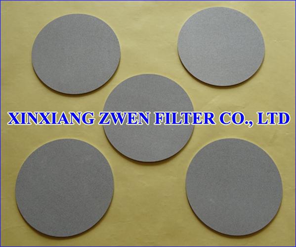 Sintered Titanium Powder Filter Disc