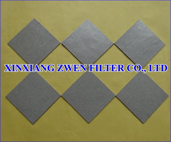 Sintered Titanium Powder Filter Plate