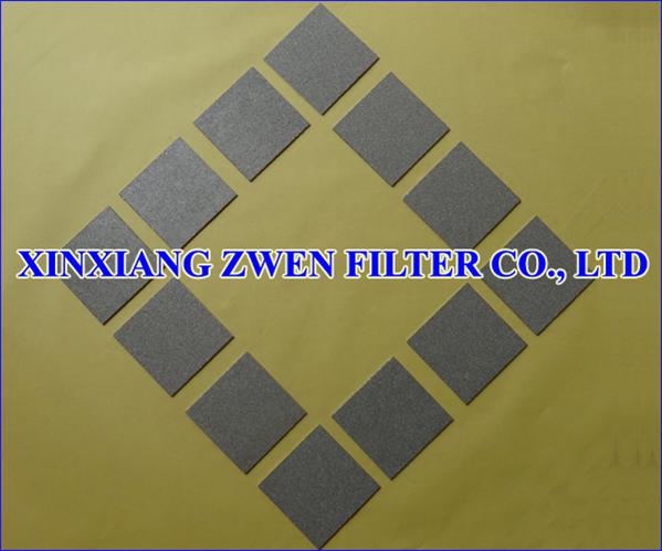 Porous Titanium Filter Sheet