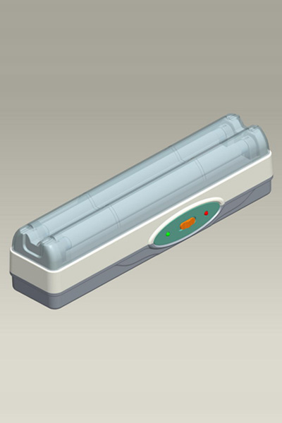 Emergency and Security Lighting Unit with Fluorescent Tubes