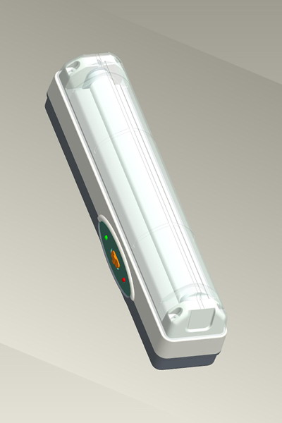 Emergency Light with 289-Degree Visibility