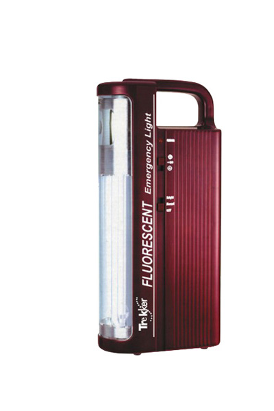 Fluorescent Emergency Light with Rechargeable Battery
