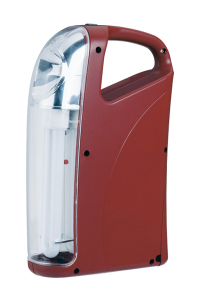 Portable Halogen and Fluorescent Emergency Light