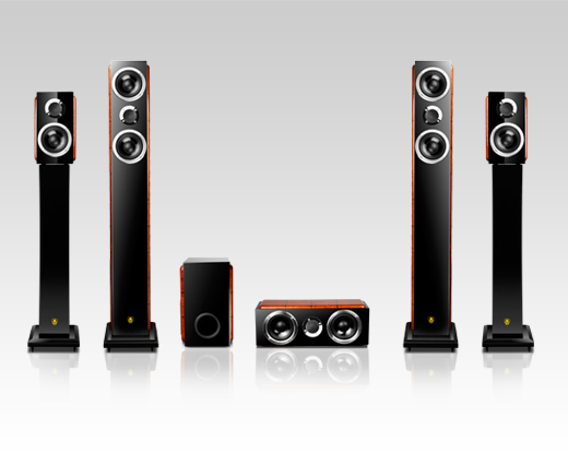 5.1 Channel Home Theater Speaker System