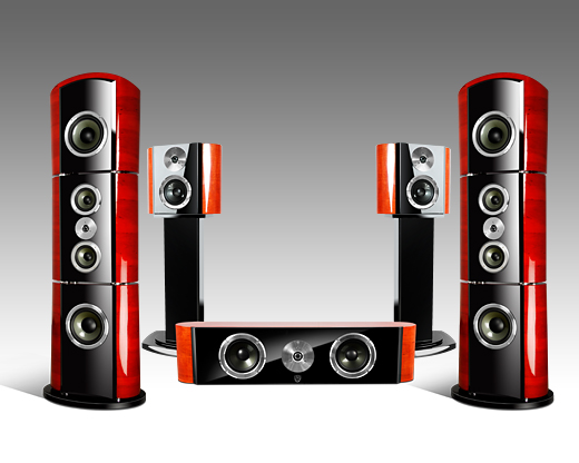 5.0 Channel Home Theater Speaker System