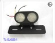 Motorcycle Tail Light with License Plate Bracket