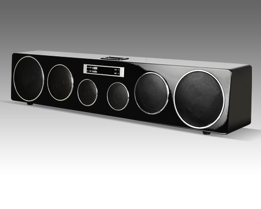 Audio Soundbar with Integrated Display