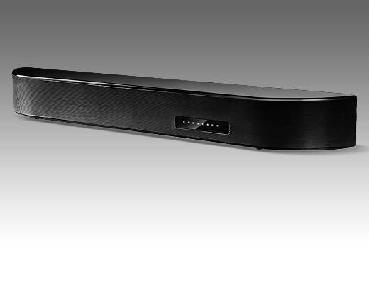 Sleek Immersive Soundbar with Indicator Lights