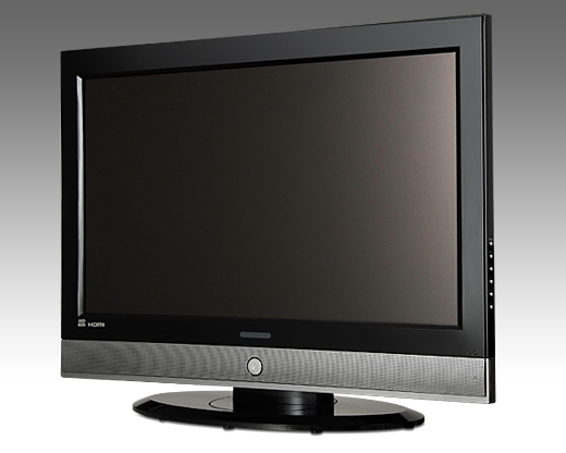 High-Definition LCD Television with Integrated Speakers