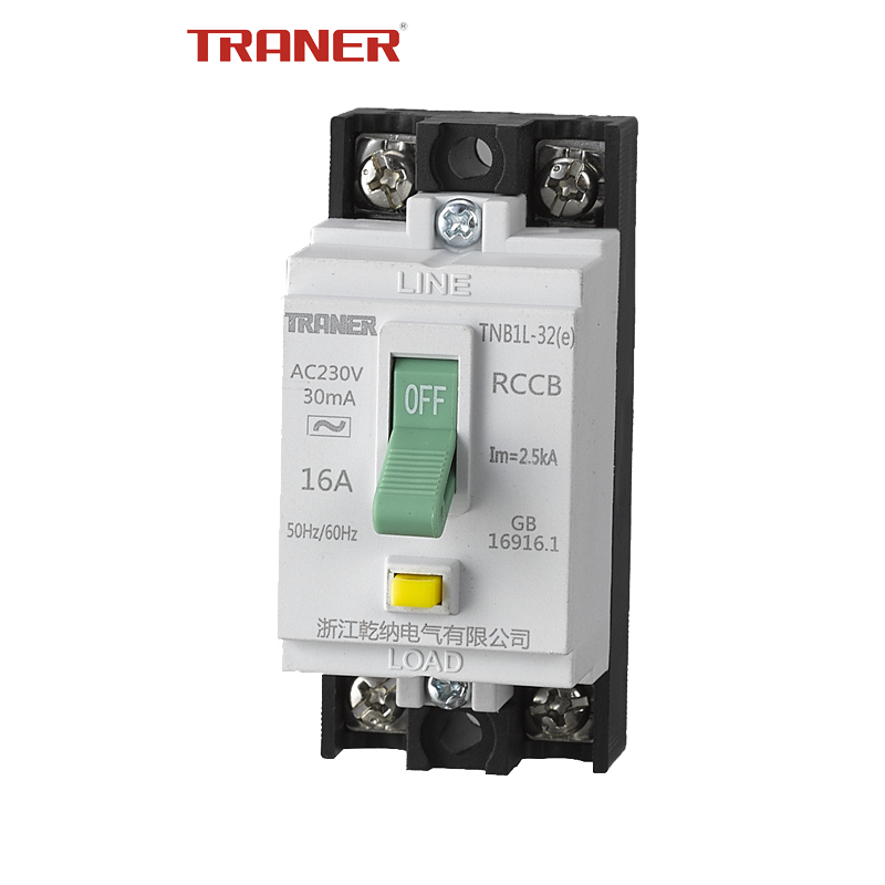 Residual Current Circuit Breaker with Ground Fault Protection