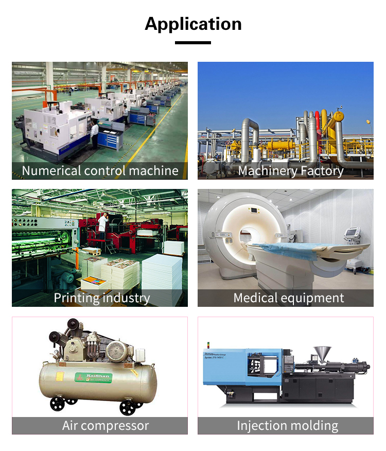Industrial applications of the three-phase servo voltage regulator