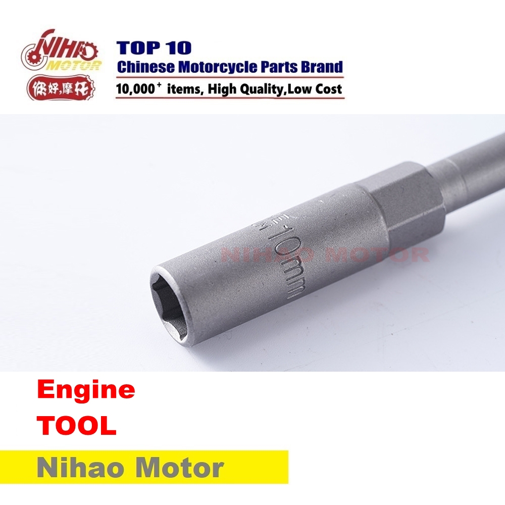 TO14-04 GY6 CG Engine Repair Tool Remove Holder Phosphating T Sleeve Spanner wrench 139QMB - Image 3