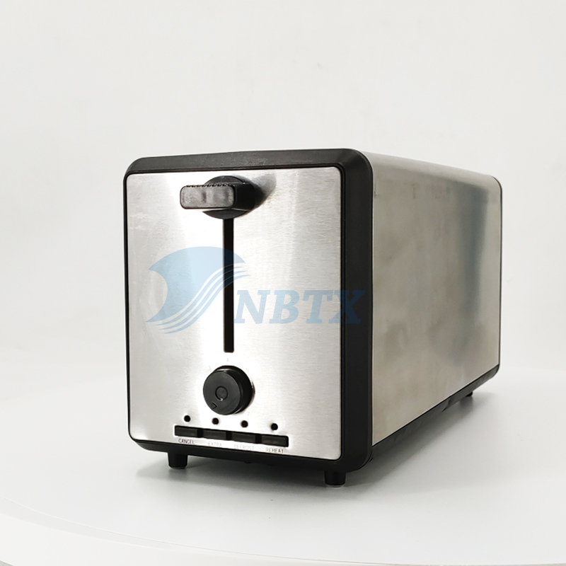 Two-Slice Stainless Steel Electric Toaster