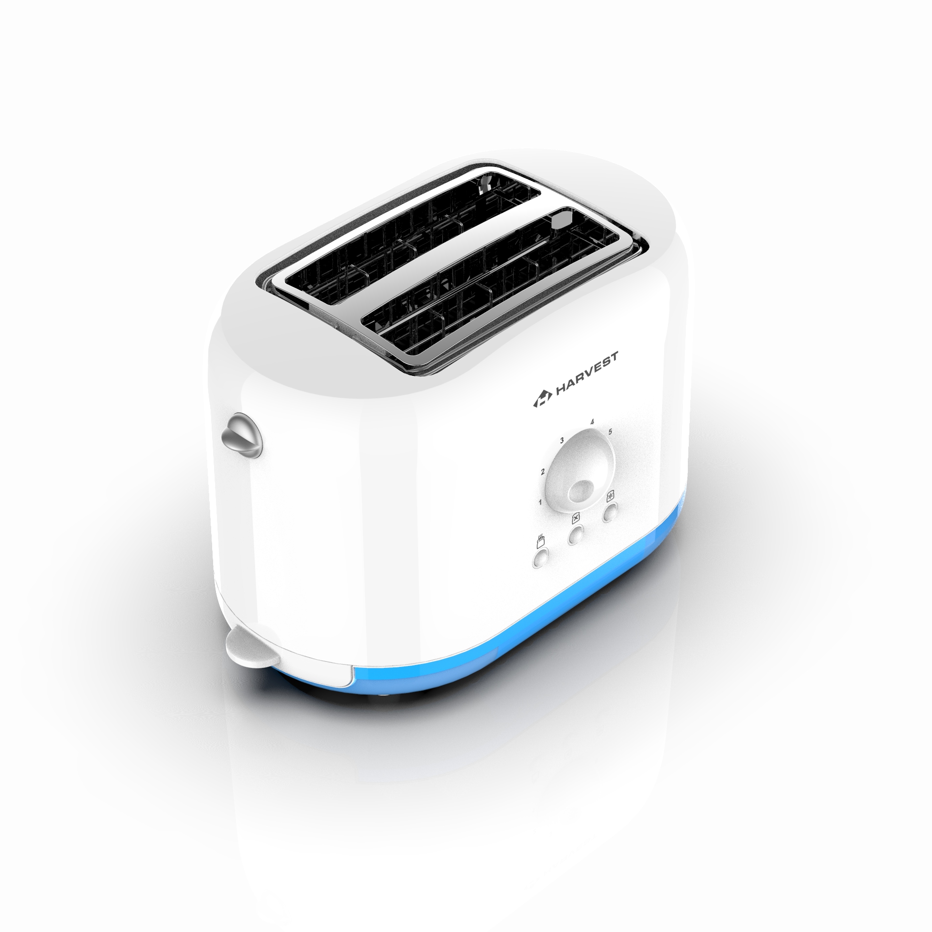 Two-Slice Electric Toaster with Browning Control