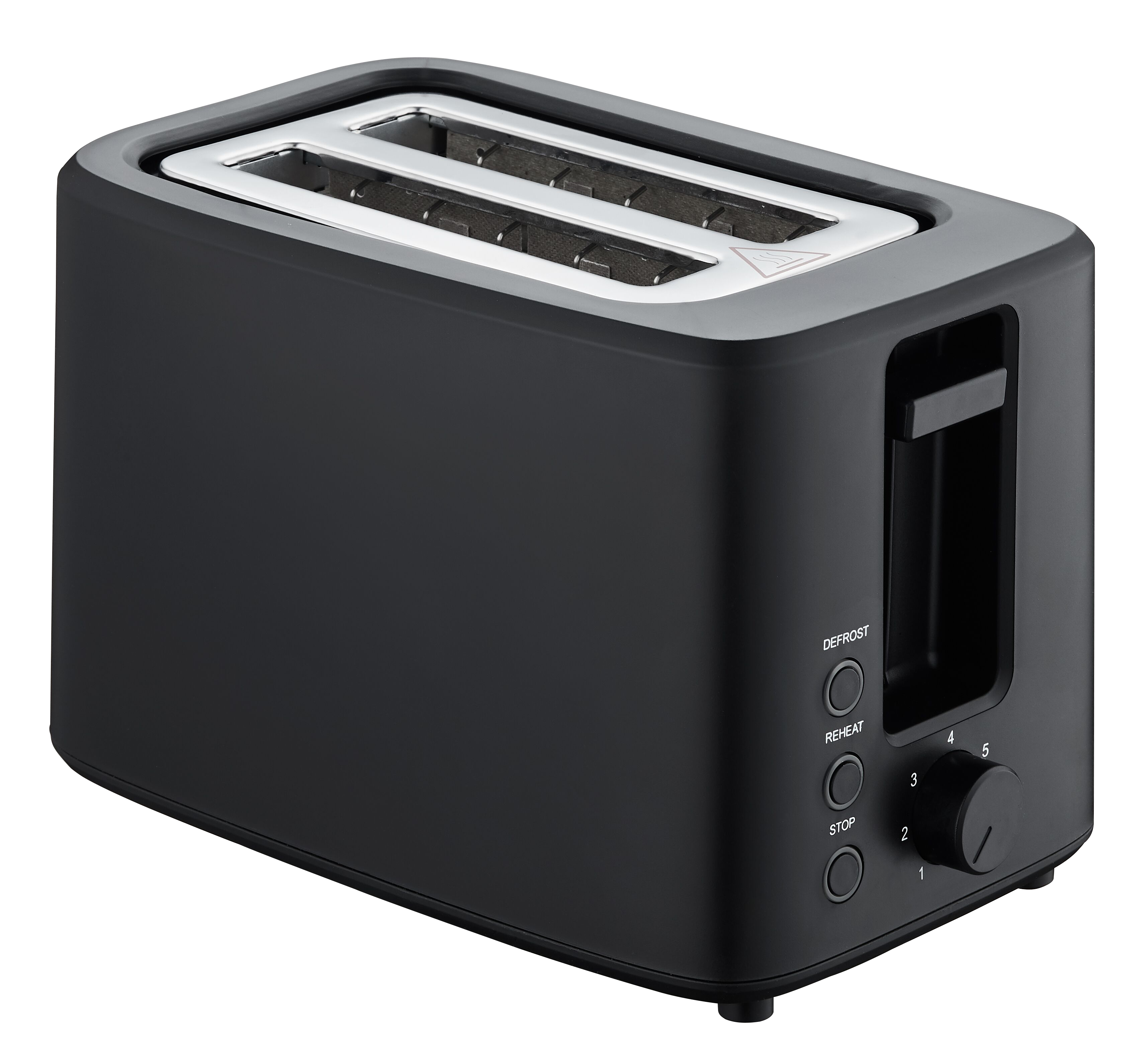 Two-Slice Electric Toaster with Adjustable Browning