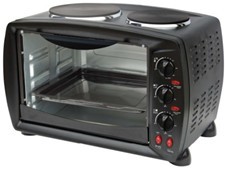 26-Liter Toaster Oven with Dual Hot Plates